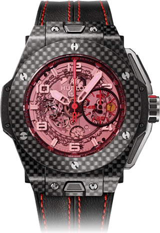 Hublot Replica Big Bang Unico Ferrari Carbon Red Magic 45mm 401.QX.0123.VR watch